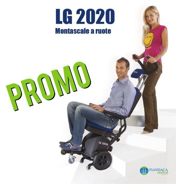 Scopri la promozione Fiandaca Medical: Montascale LG 2020 Antano Group