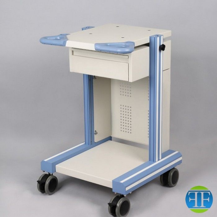 Carrello per apparecchiature mediche Ok Farma Plus - 40x84 cm