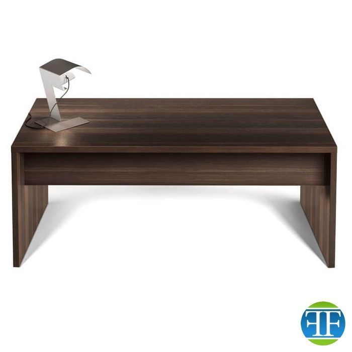 Scrivania direzionale About-Office profondit 90cm fianco legno